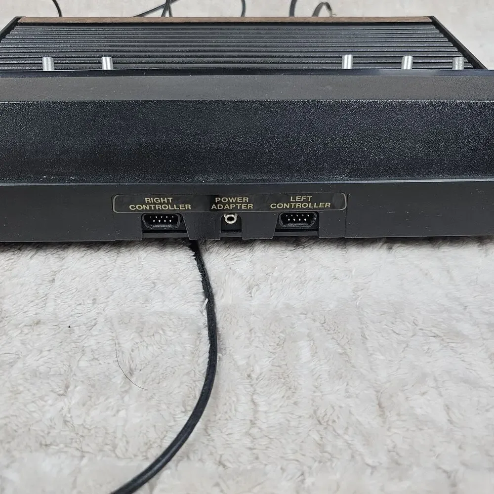 Vintage Tele Games Gaming System 13 Games 3 Controller Style Case Atari Untested